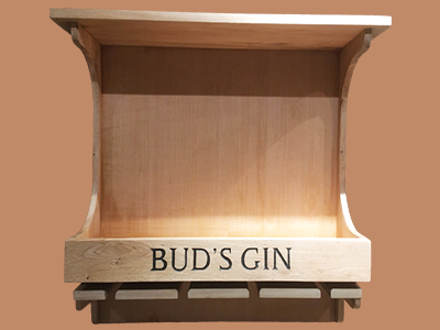 Wall Gin Rack